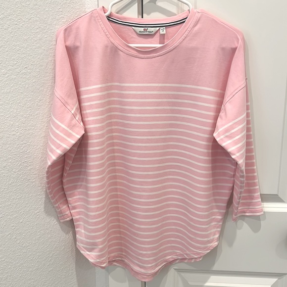 vineyard vines Striped Deluxe Tee - Picture 2 of 2